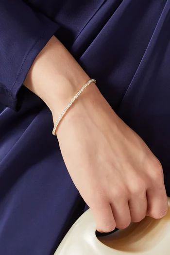 Bianca Bangle Bracelet in 14kt Vermeil Sterling Silver