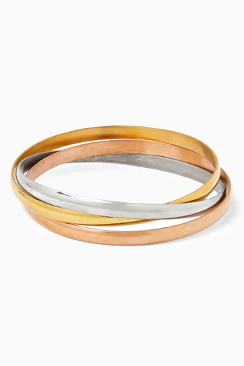 Vera Bracelet in Gold & Silver-plated Brass