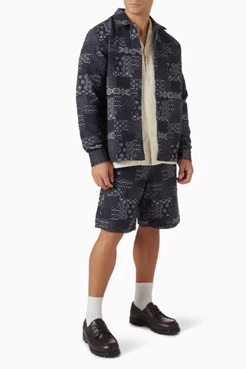 Ryder Shorts in Jacquard Cotton