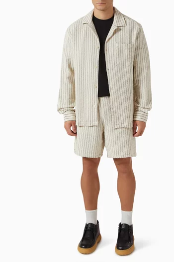 Houston Structured Shorts in Cotton