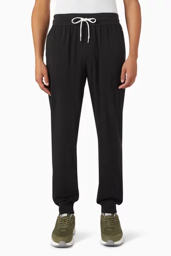 Track Pants in Stretch Cotton