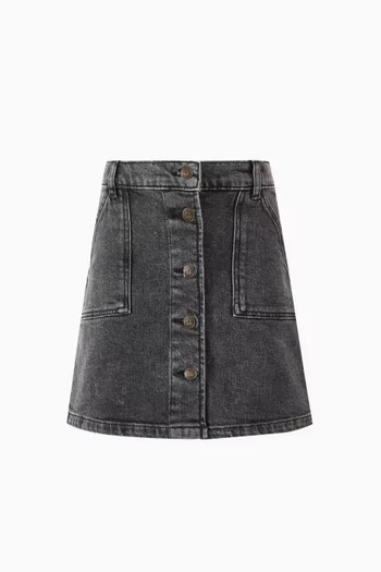 Dexie Skirt in Denim
