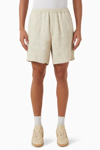 Repair Shorts in Linen