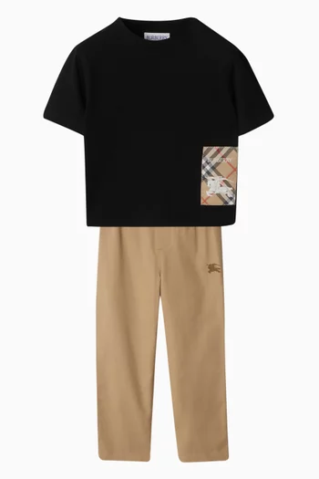 Cedar Printed T-shirt in Cotton