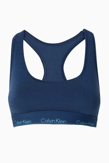 Icon Logo Bralette in Cotton-modal