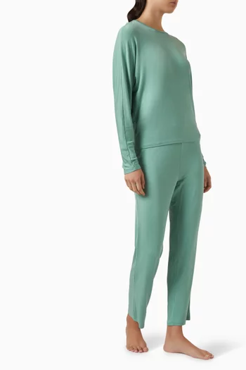 Ultra Soft Stovepipe Pyjama Pants in Modal Blend