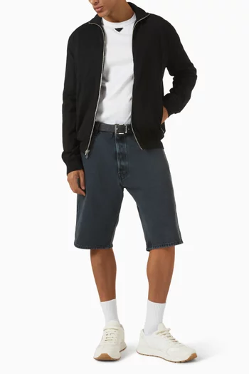 Reversible Jacket in Wool & Re-Nylon