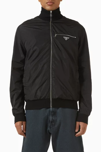 Reversible Jacket in Wool & Re-Nylon