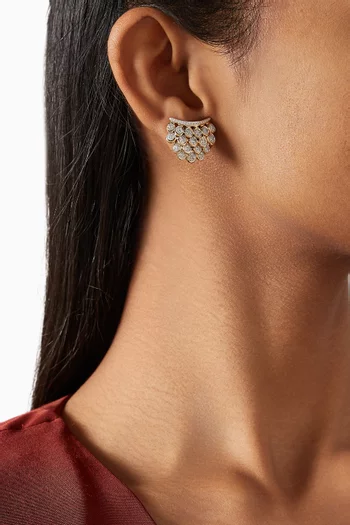 Blossom Diamond Single Earring in 14kt Gold