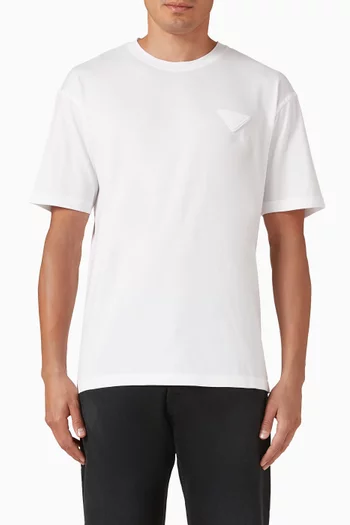 Logo T-shirt in Cotton