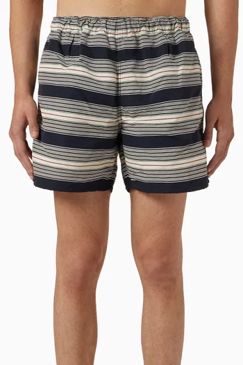 Nautical Swimshorts in Technical Fabric