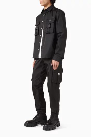 بنطال كارغو إيكونيل نايلون معاد تدويره