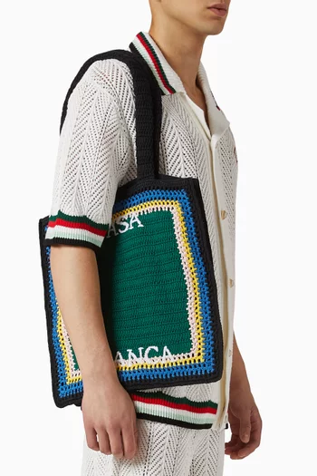 Crochet Shopper Bag