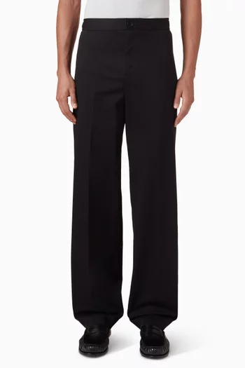 Straight-leg Chino Pants in Cotton