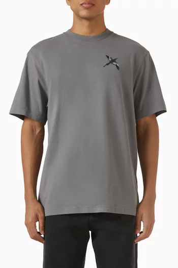 Micro Bee Bird T-shirt in Cotton