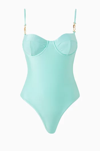 Lagoa Solid One-piece Swimsuit in Lycra