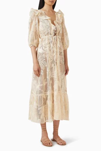 Joy Long Cover-up in Lace