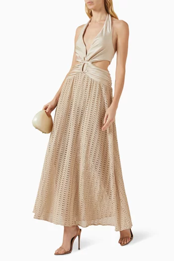 Cut-out Beach Dress