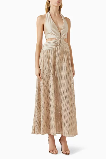 Cut-out Beach Dress