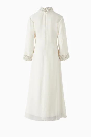 Cuff Embellished Dress