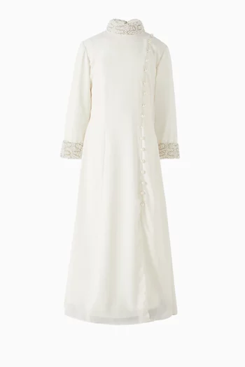 Cuff Embellished Dress