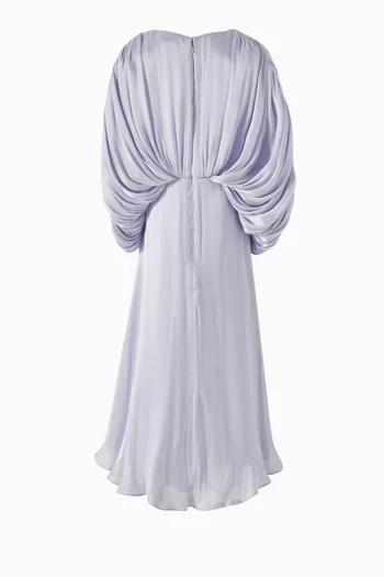 Draped Maxi Dress