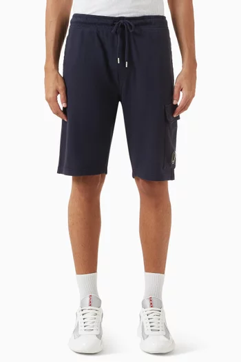 Lens Shorts in Cotton-fleece