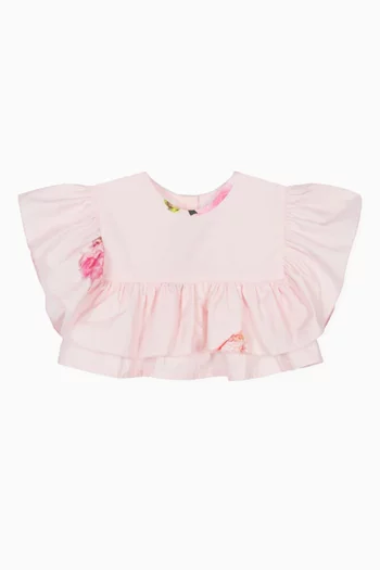 Peony Ruffle Top
