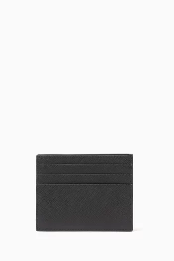 Card Holder in Saffiano Leather