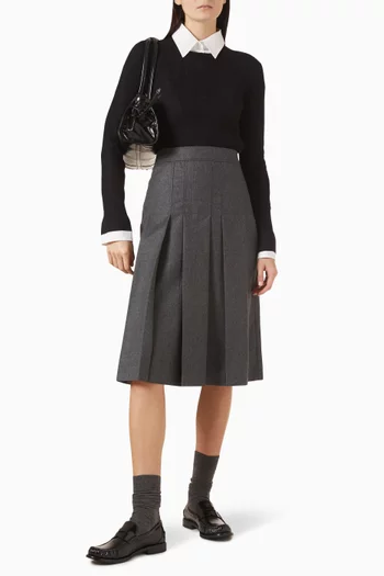 Crewneck Sweater in Virgin Wool