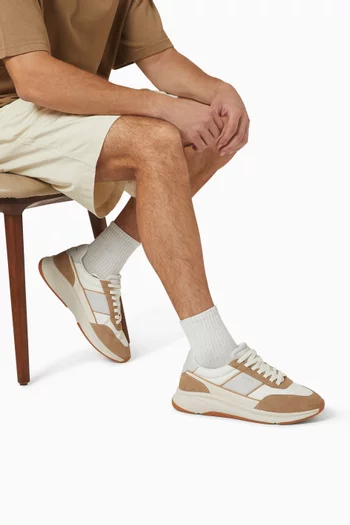 Genesis Neo Runner Sneakers in Suede & Mesh