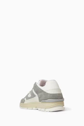 Area Lo Fluffy Sneakers in Suede & Leather