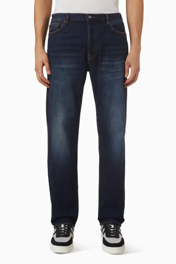 Straight-leg Jeans in Denim