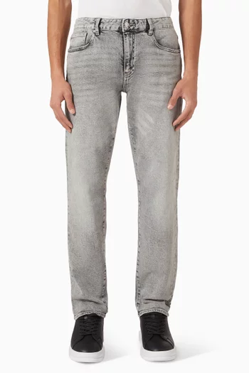 Straight-leg Jeans in Denim