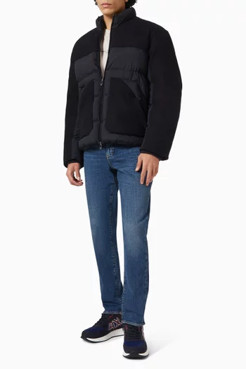 College Turtleneck Jacket