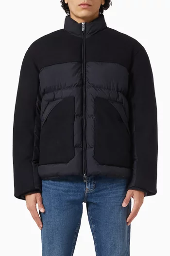 College Turtleneck Jacket