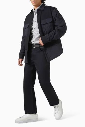 Front-pockets Blouson Jacket