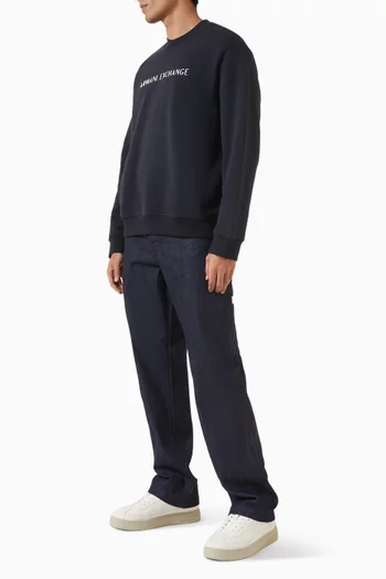 Straight-leg Jeans in Denim