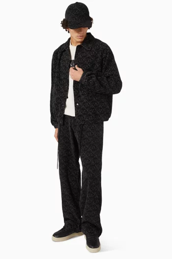 All-over Logo Jacket