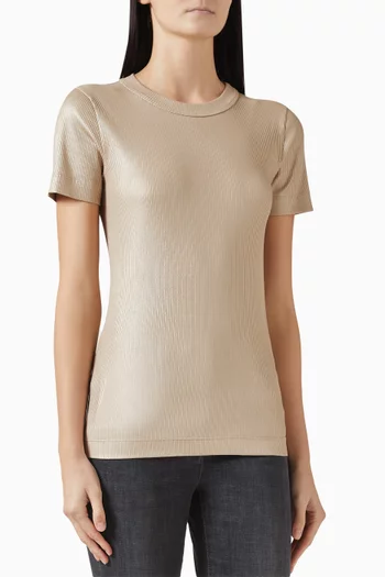 Sparkling T-shirt in Cotton Jersey