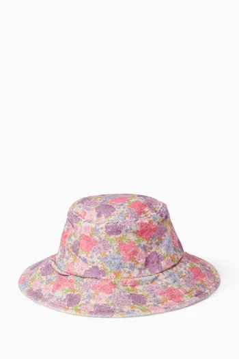 Charlotte Bucket Hat in Terry Towelling Fabric