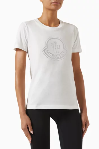 Logo T-shirt in Jersey