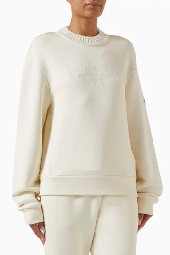 Embroidered-logo Sweatshirt