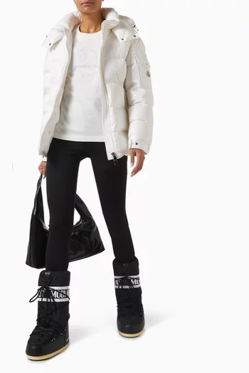 Maire Hooded Short Down Jacket
