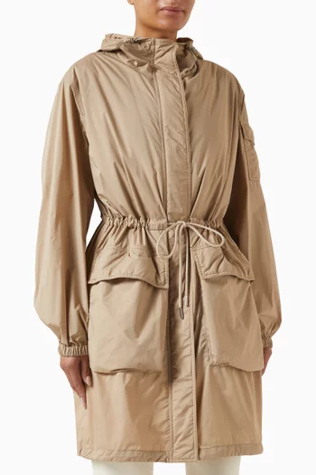 Nouilles Drawstring Parka Jacket