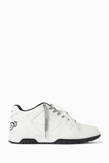Round Toe Lace-Up Sneakers