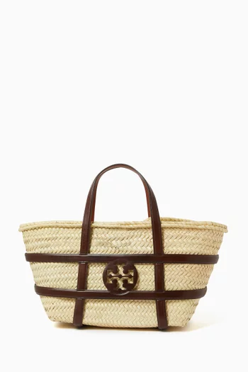 Ella Basket Bag in Raffia