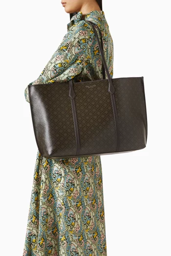 Perry Tote Bag in Coated-canvas