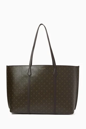 Perry Tote Bag in Coated-canvas