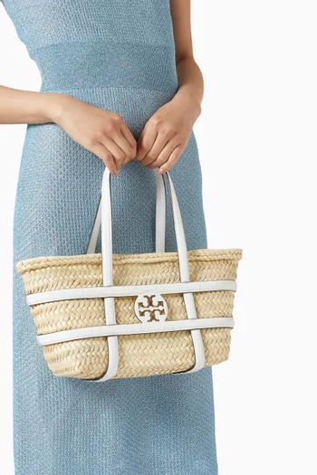 Small Ella Basket Bag in Raffia